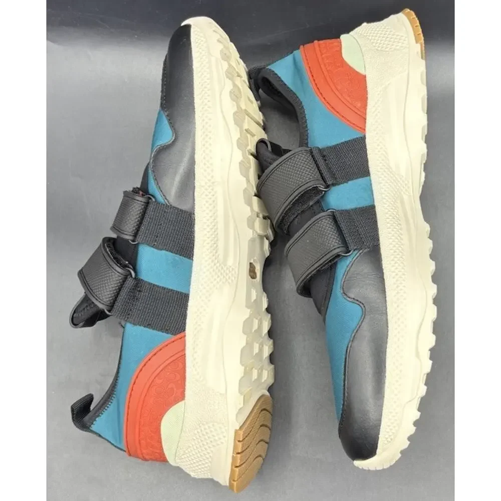 $285 New Coach Men’s Low Top Sneaker Signature Canvas 11D Limited Edition
